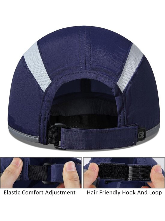 〽️Women Navy Reflective Folding Hat Design UPF 50+ Sun Protection Sport Hats